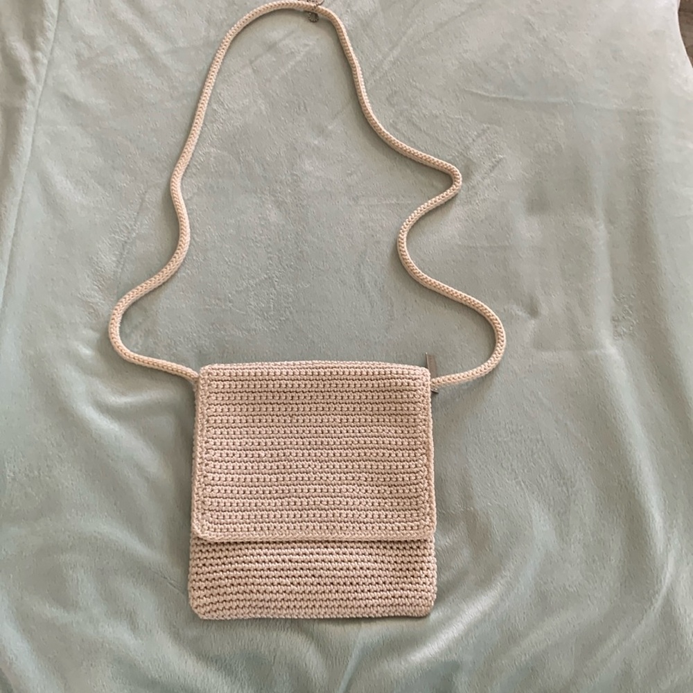 The Sak cream crossbody.